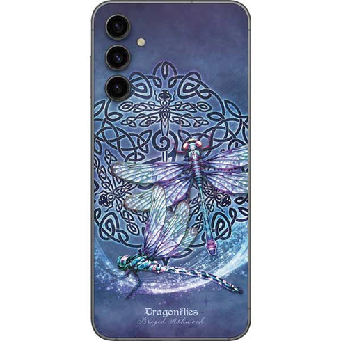 Brigid Ashwood Dragonfly Celtic Knot Galaxy A14 5G Skin